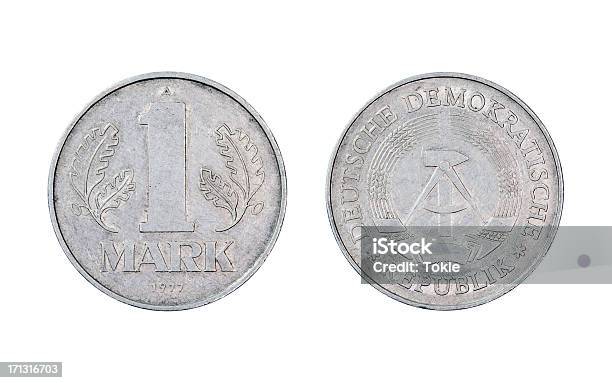 Mark Coin Stockfoto und mehr Bilder von 1977 - 1977, Altertümlich, Aluminium