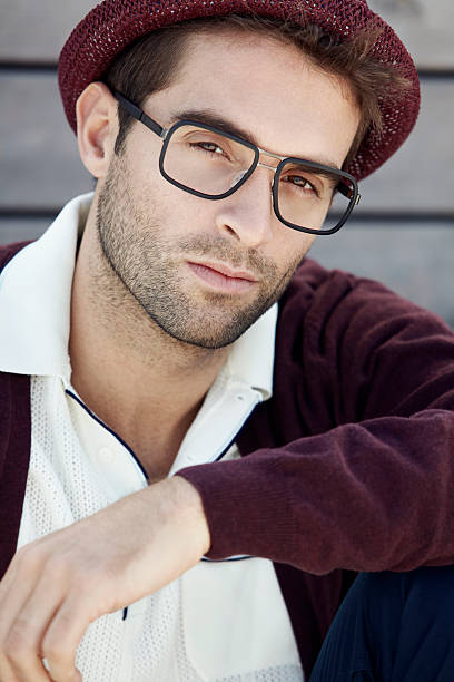 istock Handsome man sitting outdoors 171316977