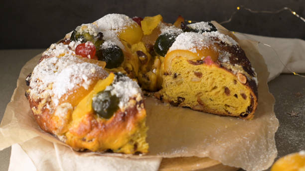 istock Bolo do Rei or King's Cake 1713171452
