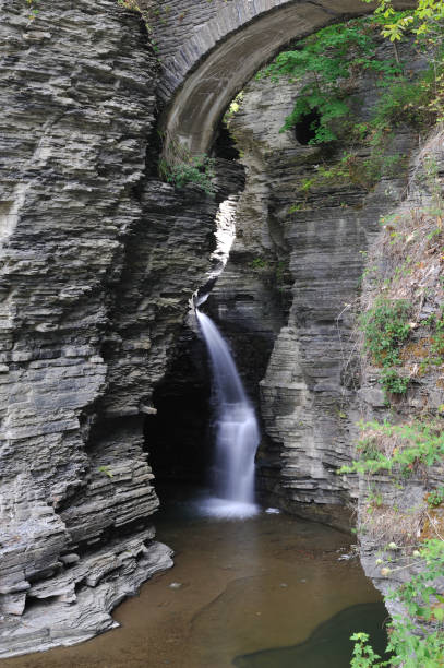 istock Waterfalls in Watkins Glen State Park 171317872