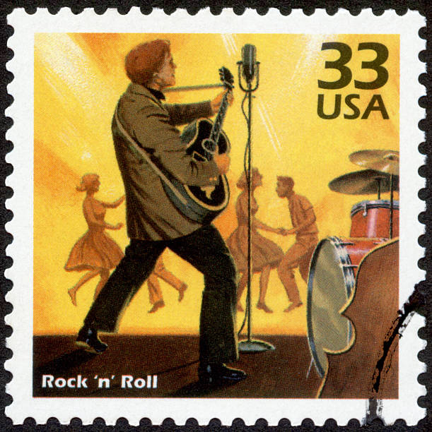 istock US Postage Stamp of Rock 'n' Roll 171317888