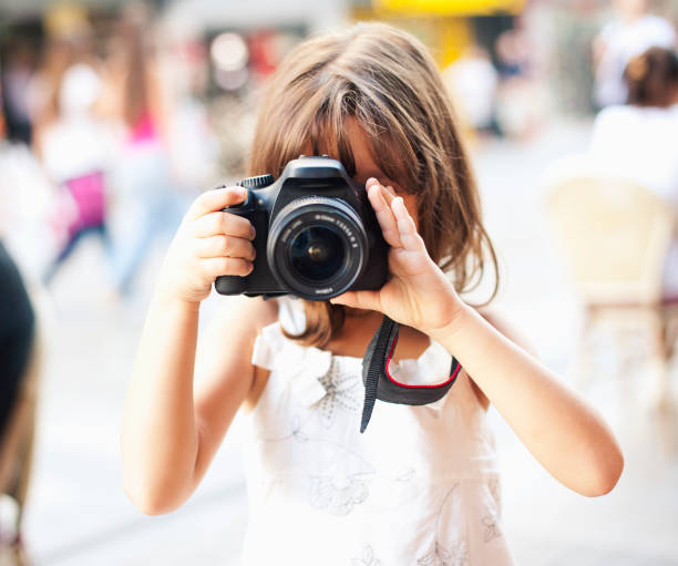 istock Little Girl with a Digital Camera 171317923