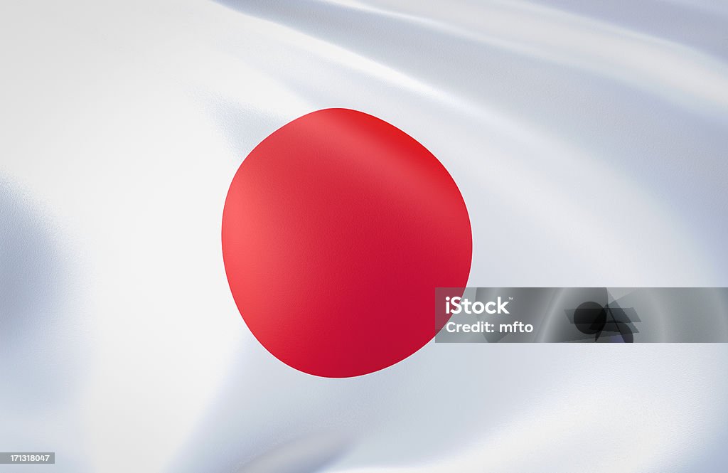 日本の国旗 - アジア文化のロイヤリティフリーストックフォト