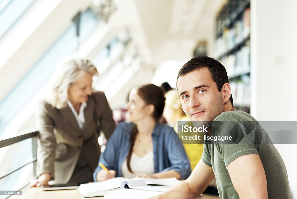 Alunos em Sala de Aula de Universidade - Royalty-free Educação Foto de stock