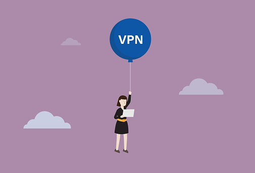 Internet users using VPNs to protect data privacy and online safety