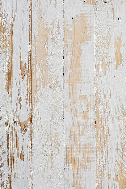 istock Old white wooden board background. 171318928
