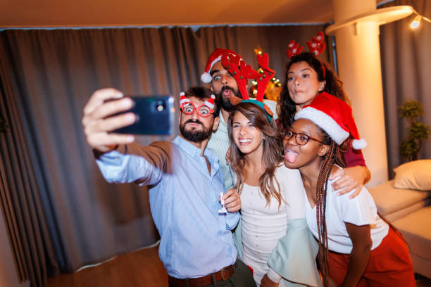 istock Friends taking a selfie at New Year's Eve midnight countdown 1713189316