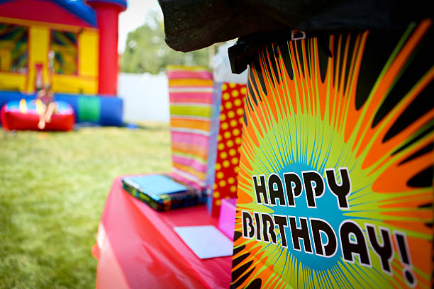 Fiesta de cumpleaños - foto de stock