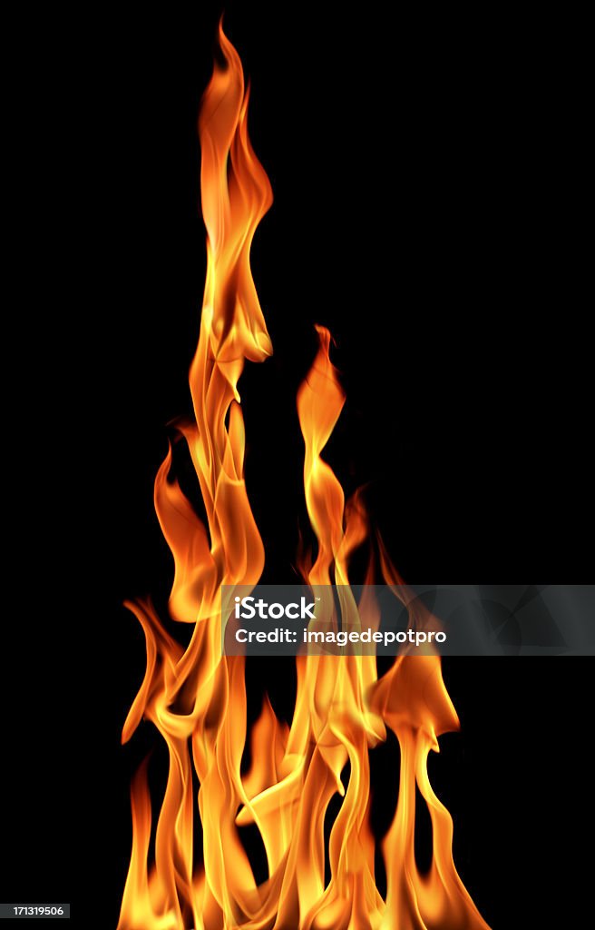 Feuer Flamme - Lizenzfrei Flamme Stock-Foto