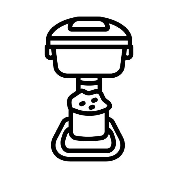 Vector illustration of Snow Maker icon in vector. Logotype