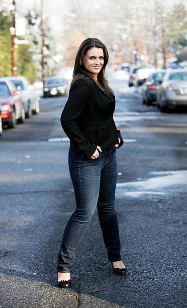 istock Beautiful Plus Size Woman Full Length 171321056