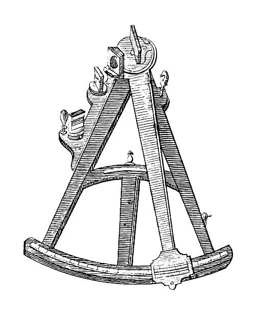 Octate Instrument 280+ Quadrant Instrument Of Measurement Illustrations Stock ...