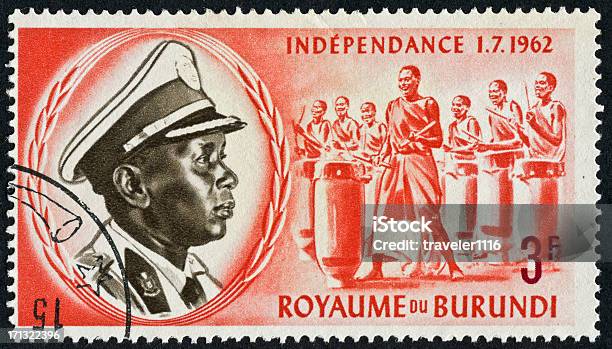 Foto de Burundi Independência Stamp e mais fotos de stock de Burundi - África Oriental - Burundi - África Oriental, Independência, 1962