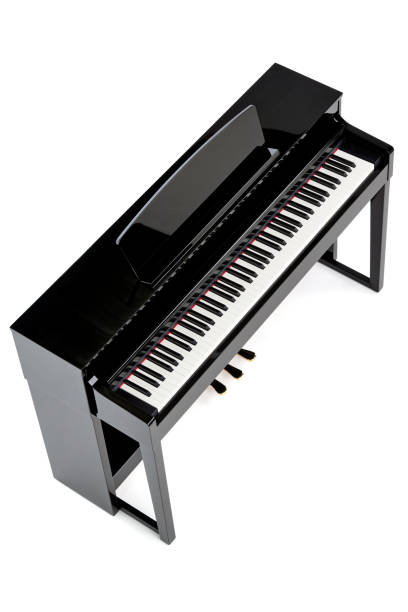 istock new shiny black piano top view 171322849