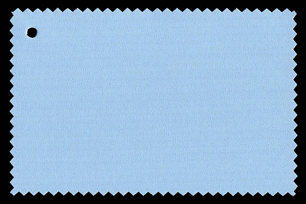 blue próbka tkaniny - frayed burlap textile part of zdjęcia i obrazy z banku zdjęć