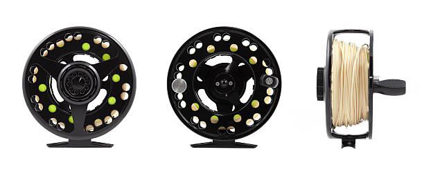 Fly Reel - Different angles stock photo