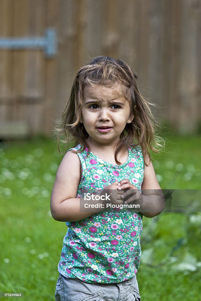 Triste bambina - Foto stock royalty-free di 2-3 anni