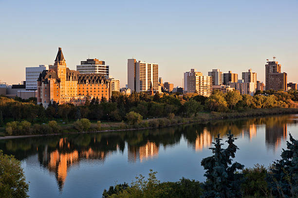 Early Morning Skyline in Saskatoon