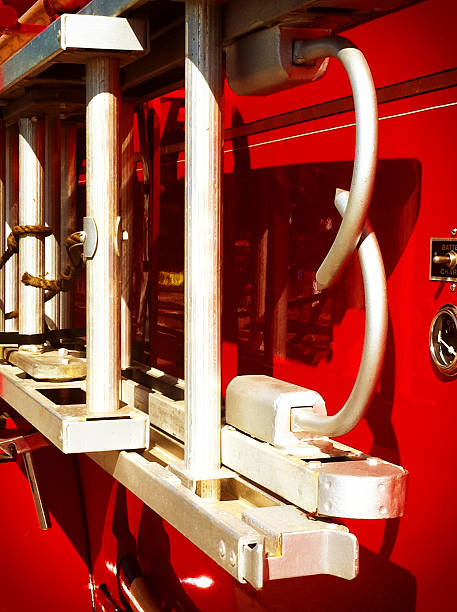 istock Ladder On A Vintage Fire Truck 171325009
