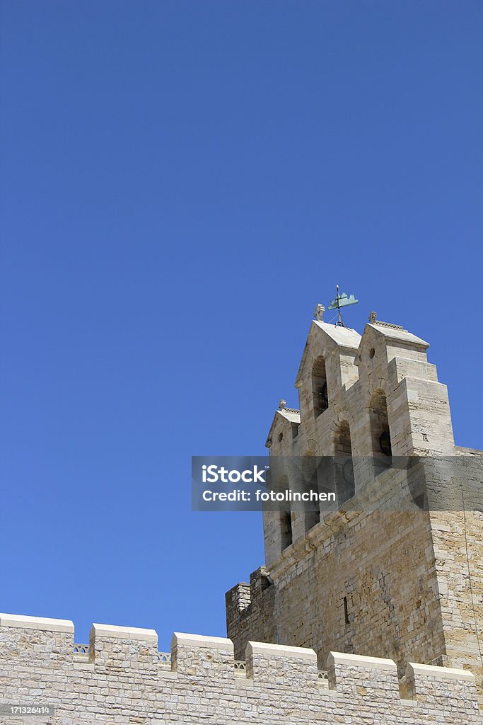 Kirche Saintes-Maries-de-la-Mer - Lizenzfrei Camargue Stock-Foto