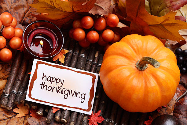istock Autumn decoration with greeting card 171327159