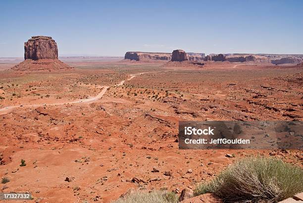 Merrick Butte And Monument Valley Stock Photo - Download Image Now - Arizona, Beauty In Nature, Butte - Rocky Outcrop