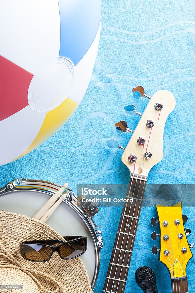 Festa na piscina - Foto de stock de Country e Western royalty-free