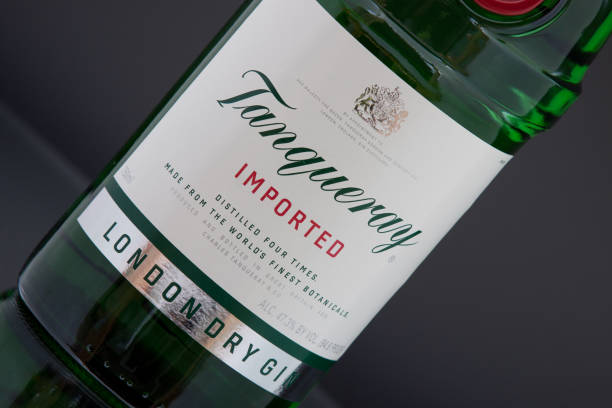 Tanqueray London Dry Gin stock photo