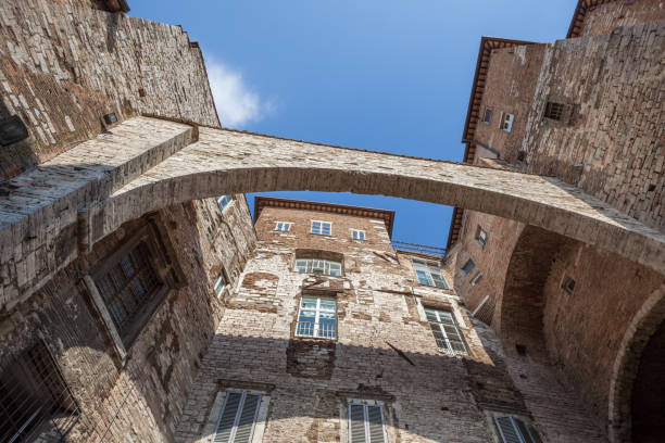 Cryptoportiques, an underground gallery or roman origin in Arles, France
