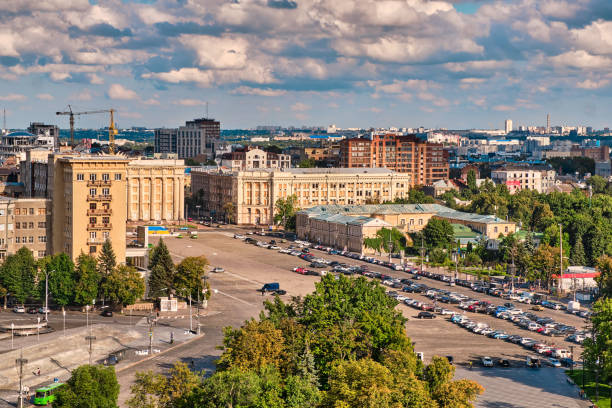 istock Kharkiv, Ukraine 2023. Freedom Square. 1713288313