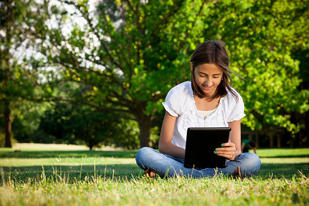 istock Teenager with digital tablet 171329039