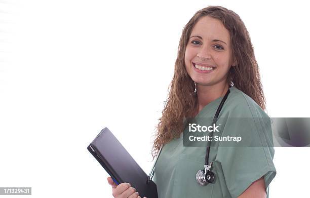Przyjazny Medical Pielęgniarka - zdjęcia stockowe i więcej obrazów Badanie lekarskie - Badanie lekarskie, Biznes, Brązowe włosy