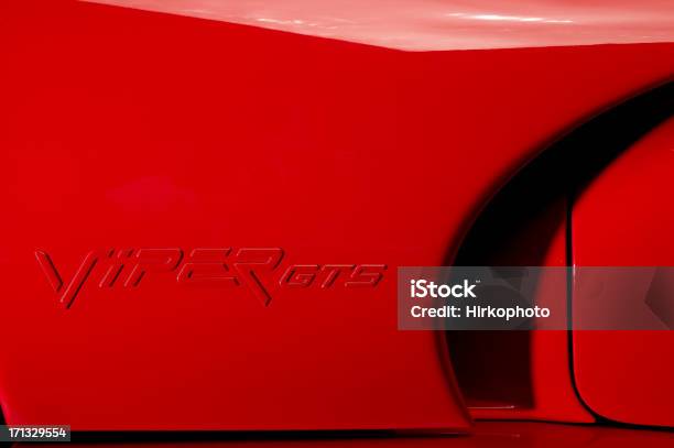 Foto de Dodge Viper Lado De Respiro Detalhes De Bilhetes e mais fotos de stock de Carro