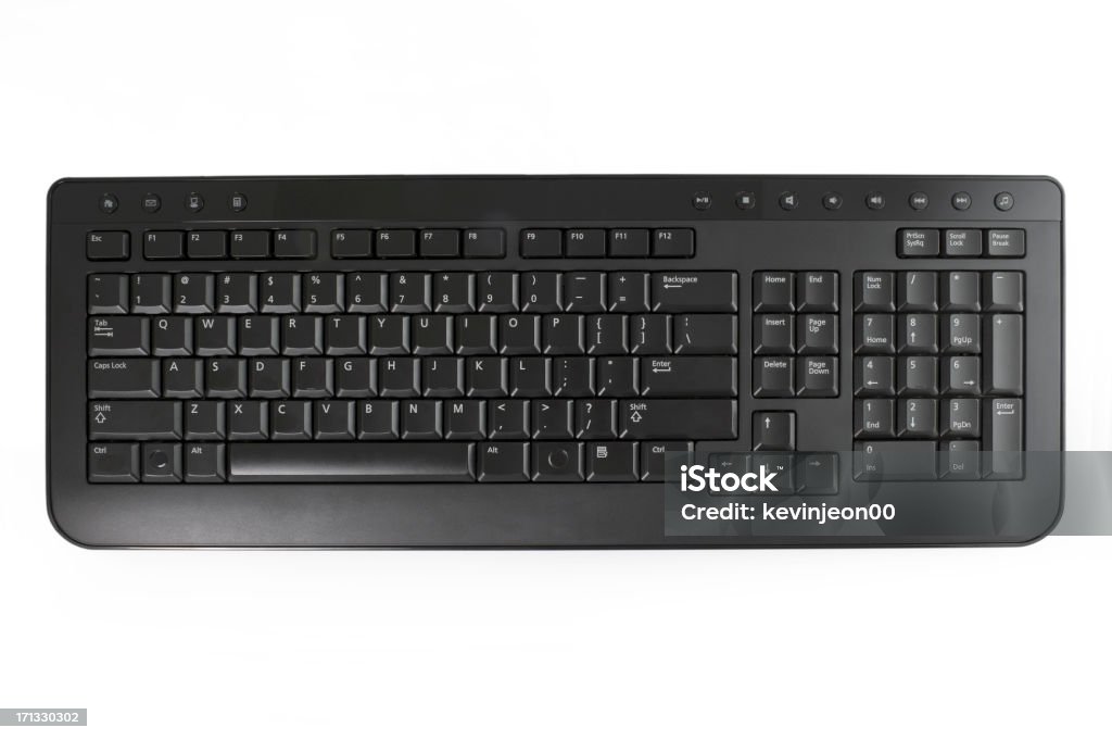 Computer Keyboard Only Image Computer Keyboard Stock Photo - Download Image Now - Computer Keyboard ...