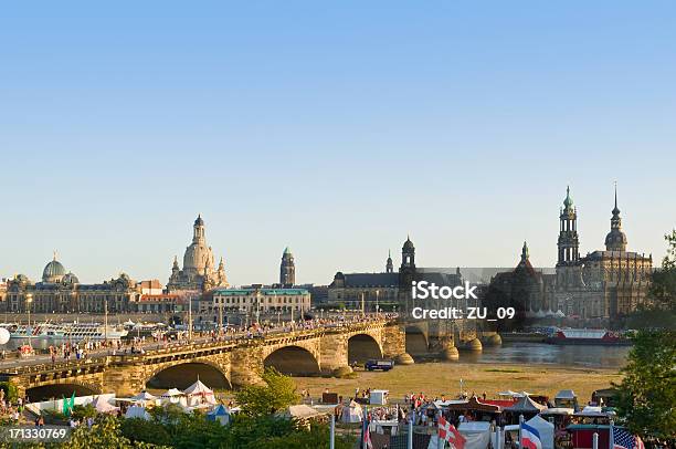 Dresden Stockfoto und mehr Bilder von Architektur - Architektur, Barock, Brücke