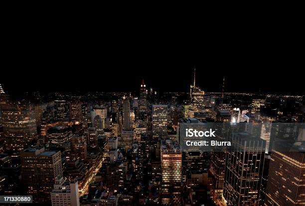 New York Skyline Stock Photo - Download Image Now - Broadway - Manhattan, City, Illuminated