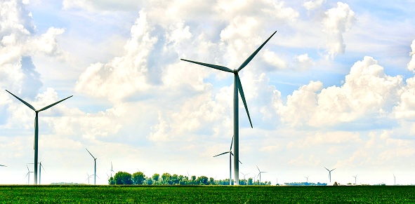 Wind farm produces a new revenue source for a family farm