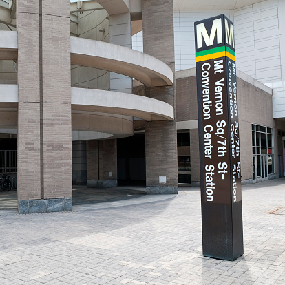 Mt. Vernon Square/7th Street-Convention Center metro station in Washington DC