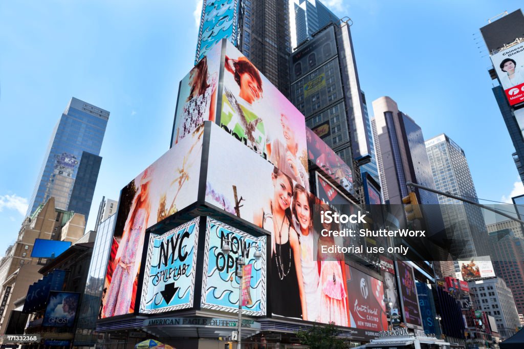 Broadway - Royalty-free Sinalização digital Foto de stock