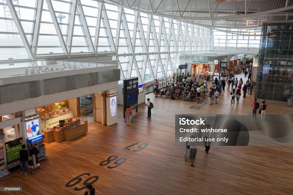 Le nouvel aéroport de Chitose au Japon - Photo de Nouvel aéroport de Chitose libre de droits