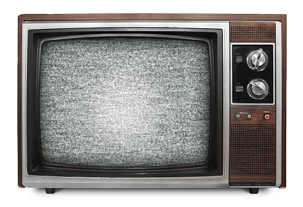 istock Vintage TV with noise 171332541