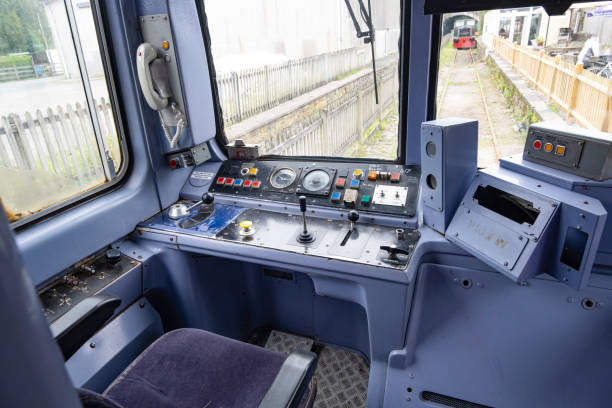 istock Interior of a commuter train cabin 1713326498