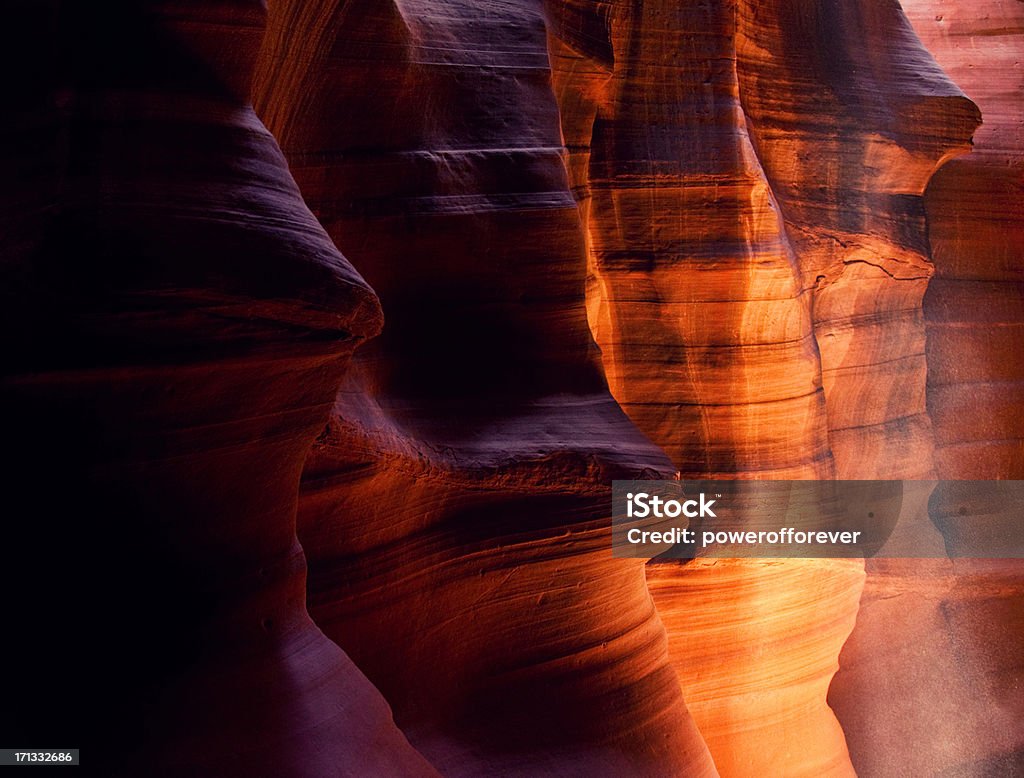 Obermaterial Antelope Canyon - Lizenzfrei Antelope Canyon Stock-Foto