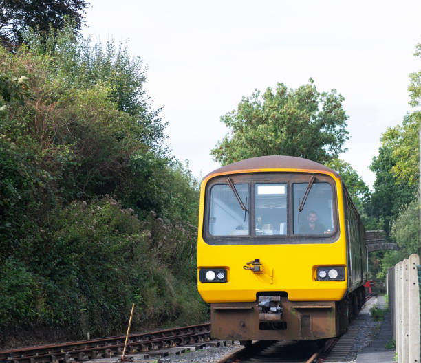 istock Train in the English countryside 1713327684