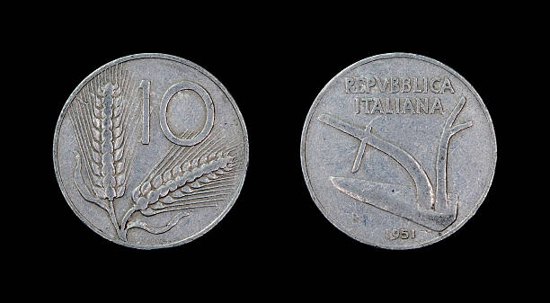 istock Ten-Lire-Coin, Italy, 1951 171332806