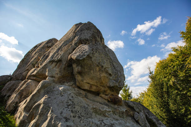 istock Tustan fortress - archeological and natural monument 1713329288