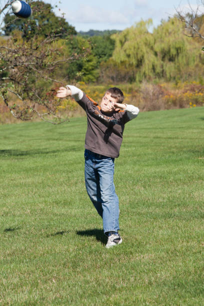 istock Boy Throwing a Football 171333292