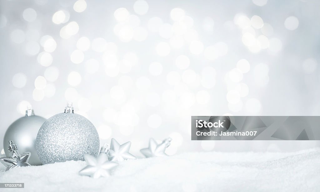 Christmas baubles Backgrounds Stock Photo