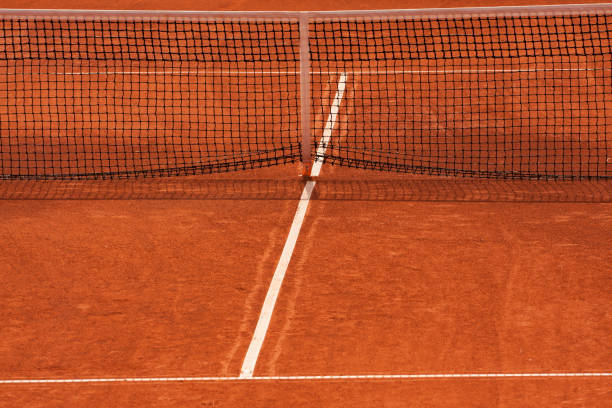 istock Clay tennis court 171333976