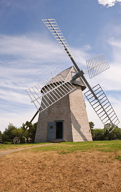 moulin de chatham - august cape cod massachusetts new england photos et images de collection